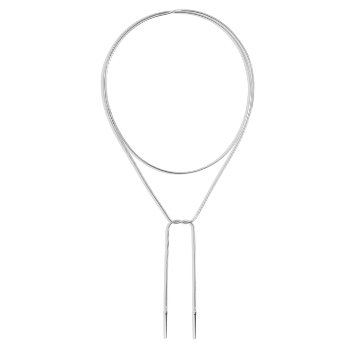 Aurate x Frye: Lasso Wrap Necklace Sterling Silver First